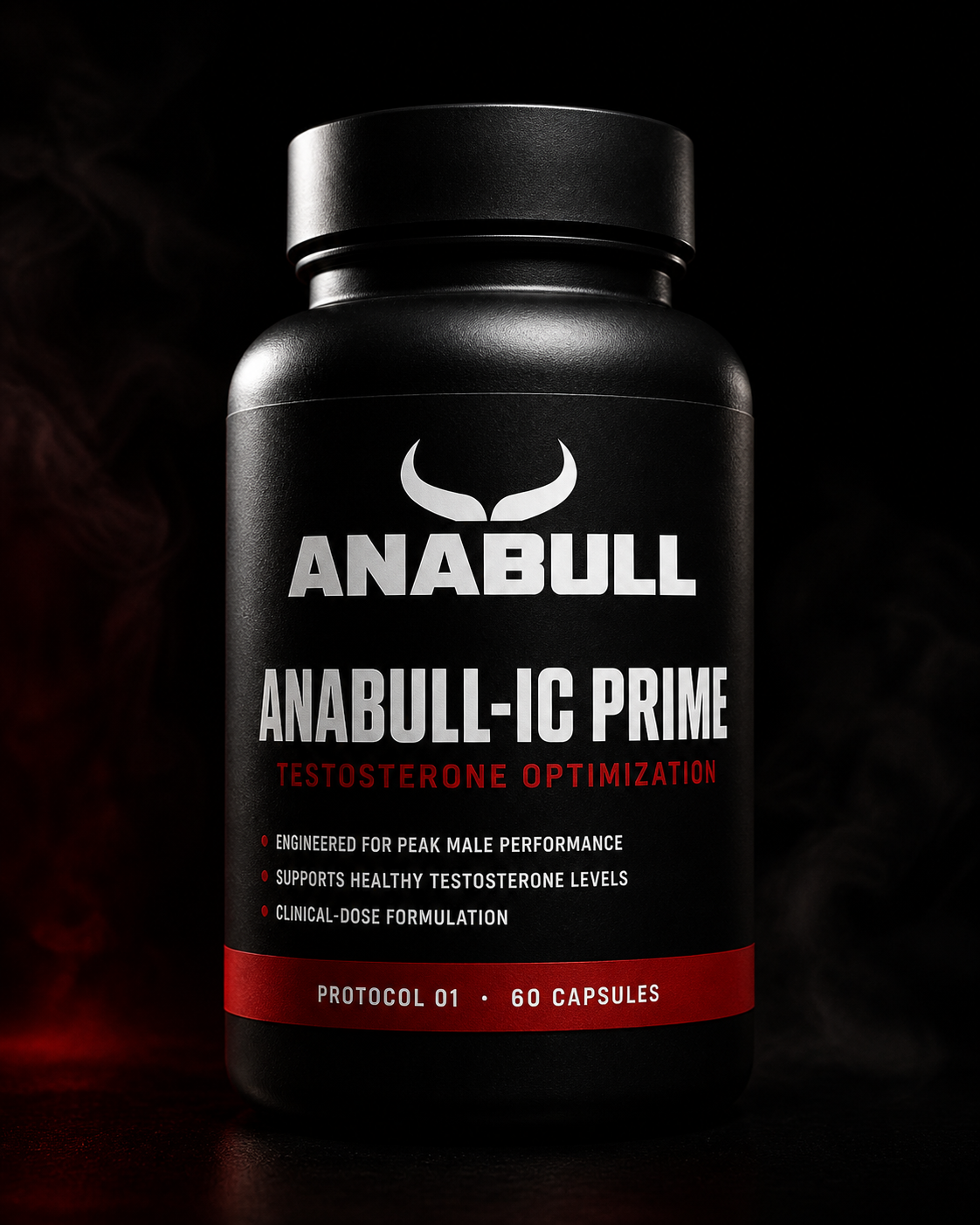 ANABULL-IC PRIME testosterone optimization bottle, 30-day supply