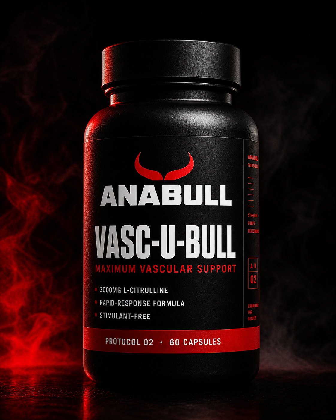 VASC-U-BULL vascular support bottle, 30-day supply